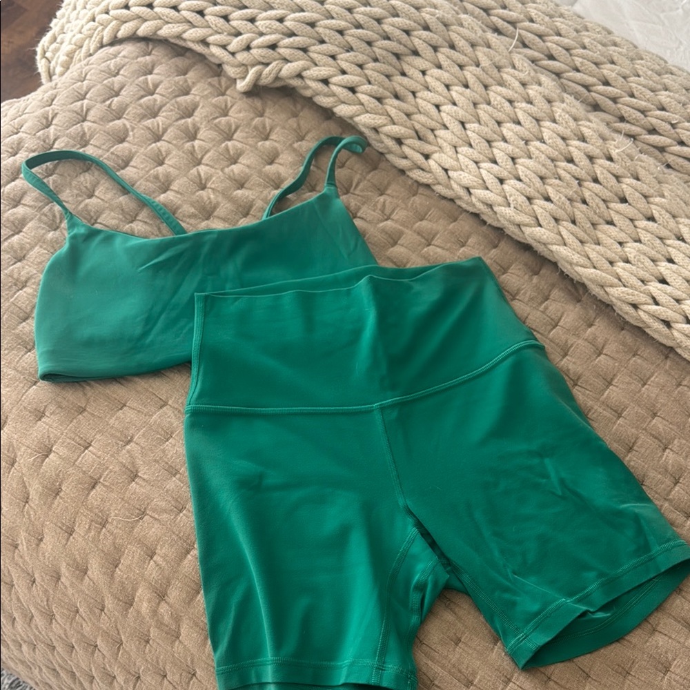 Green Women's Intimates Set